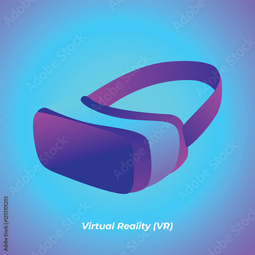 Advanced Virtual Reality Headset Technology Experience