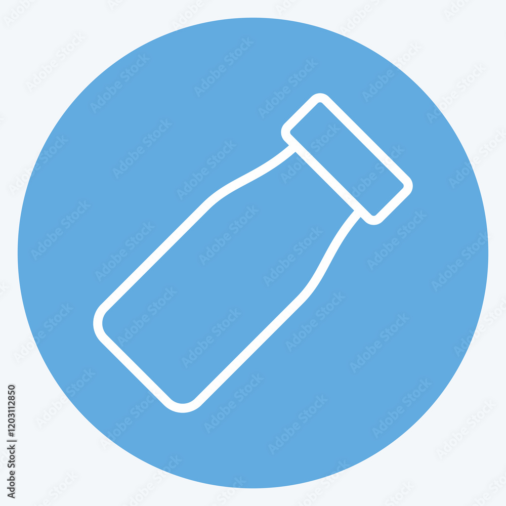 Icon Clean Water. suitable for education symbol. blue eyes style. simple design editable Icon Clean Water. suitable for education symbol. blue eyes style. simple design editable