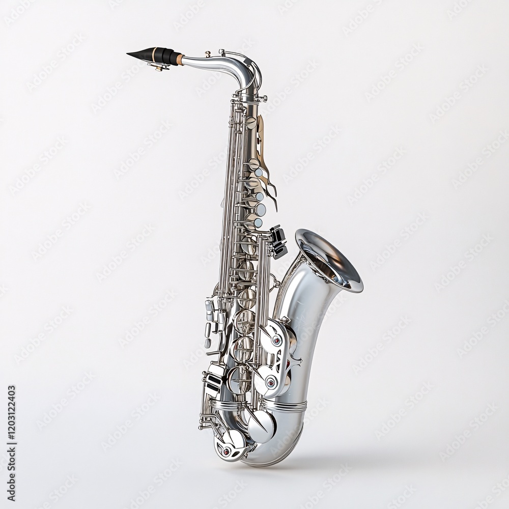 Obraz premium saxophone isolated on white