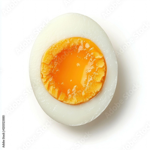 Boiled Egg Isolated