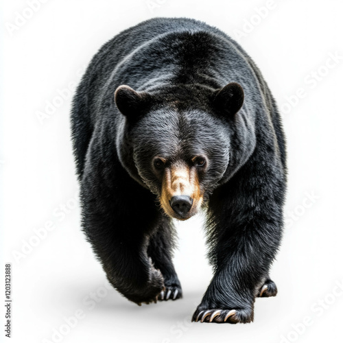 Black Bear Isolated