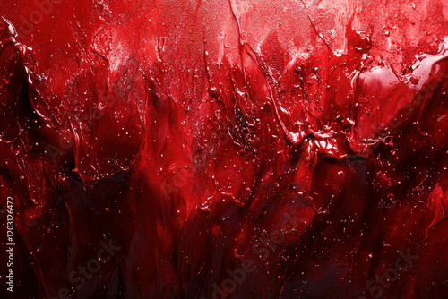 Red Liquid Background