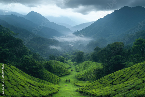 Tea Pickers In Sri Lanka
