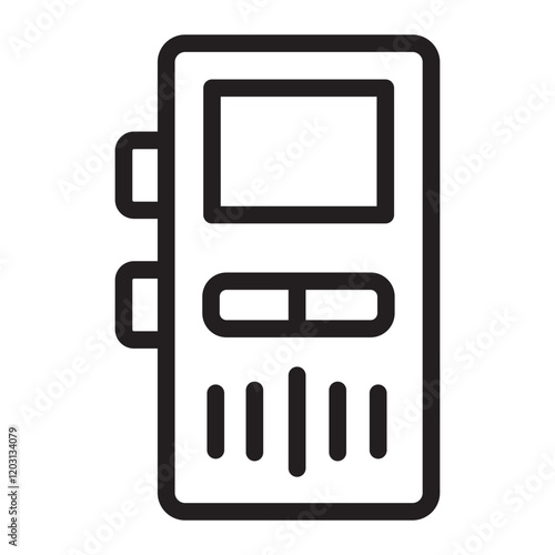 Voice Recorder line icon