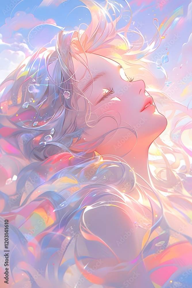 Mystery and fairytale magical background dreamy,generation AI Mystery and fairytale magical background dreamy,generation AI
