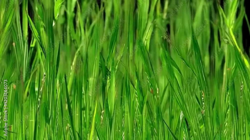 A looping clip of mountain grass dancing in the wind, equipped with an alpha channel for straightforward background incorporation A looping clip of mountain grass dancing in the wind, equipped with an alpha channel for straightforward background incorporation