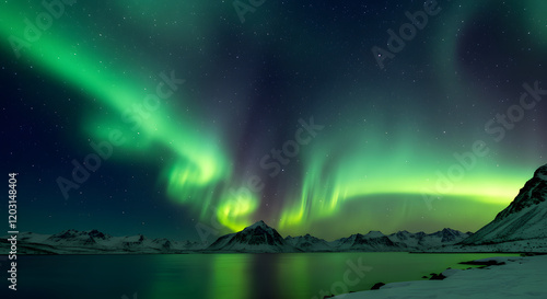 Wallpaper Mural Auroras in the Arctic Nature’s Dramatic Light Show Torontodigital.ca