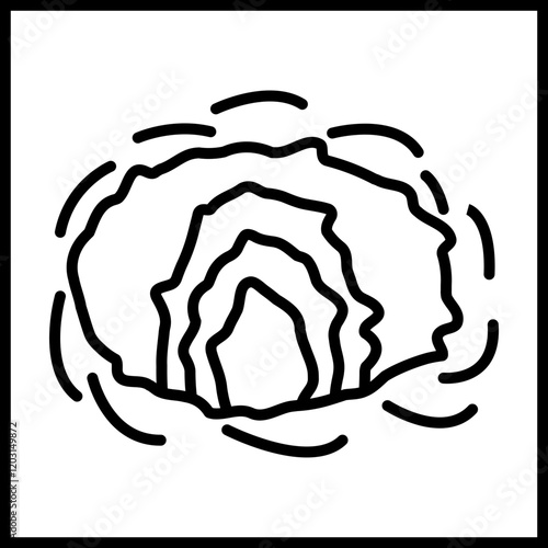 OpenPit Mine Icon Design