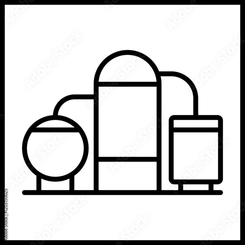 Refinery Icon Design