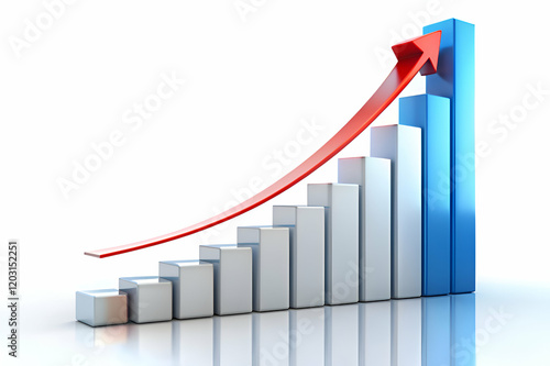 Business Growth Chart. Visualizing Financial Success and Market Trends Free Download Business Growth Chart. Visualizing Financial Success and Market Trends - GFXLoad