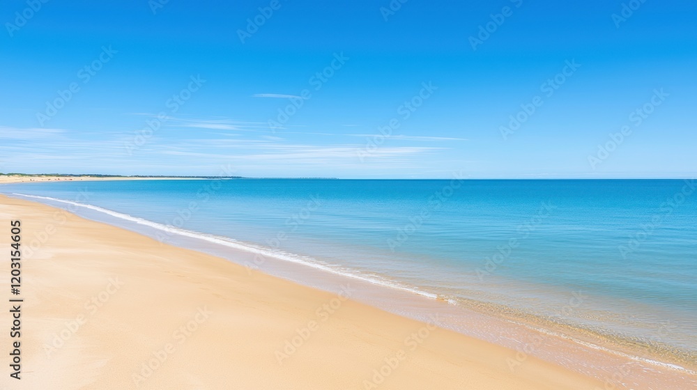 Tranquil Beach Scene Tranquil Beach Scene