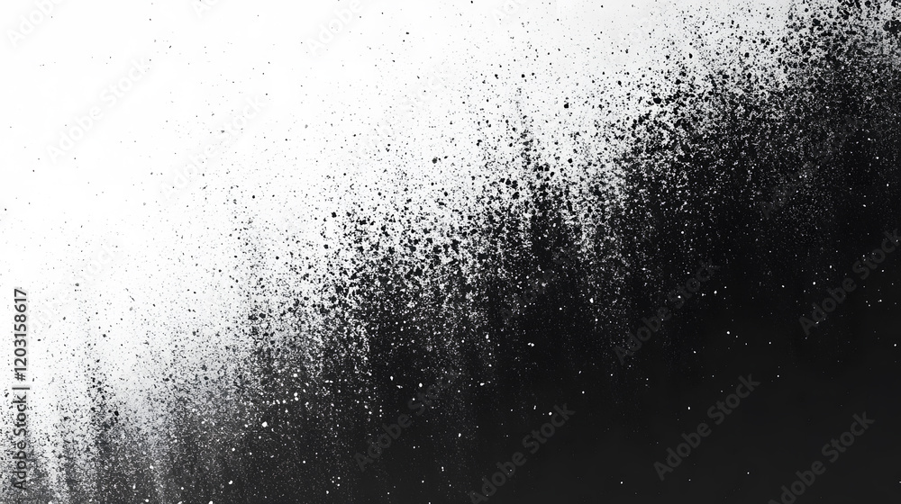 Obraz premium Explosive, vibrant cosmic energy filled with purple, pink, and black.