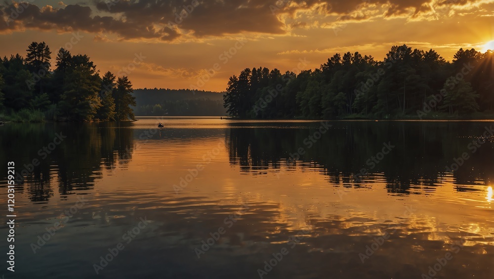 Sunrise over the river . Panoramic view of colourful sunrise in mountain with jungle . Sunrise over the river . Panoramic view of colourful sunrise in mountain with jungle .