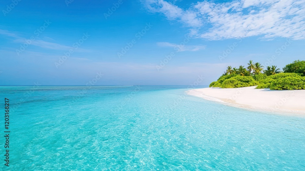 Obraz premium Tropical Island Beach Paradise