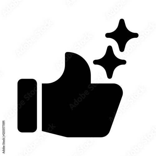 approval glyph icon