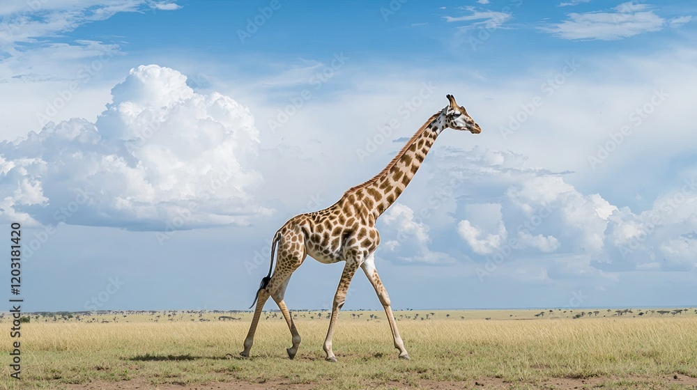 Obraz premium Giraffe in African Savanna