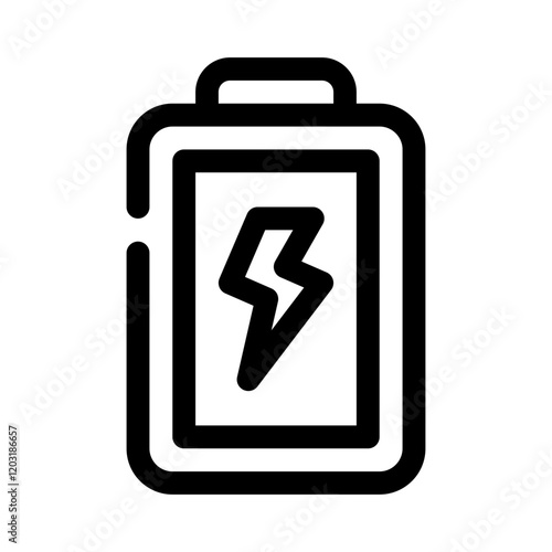 electricity line icon photo