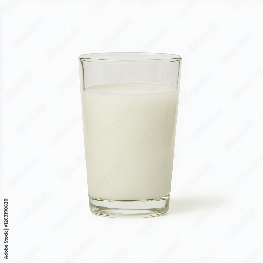 Glass of Milk: A refreshing glass of milk, creamy and bright, sits ready to be enjoyed. The simple elegance of the glass and the purity of the milk create a feeling of calm and wholesomeness. Glass of Milk: A refreshing glass of milk, creamy and bright, sits ready to be enjoyed. The simple elegance of the glass and the purity of the milk create a feeling of calm and wholesomeness.