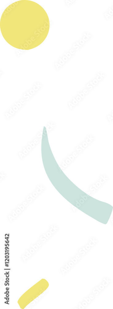 Fototapeta premium cream on a white background