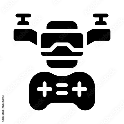 drone glyph icon