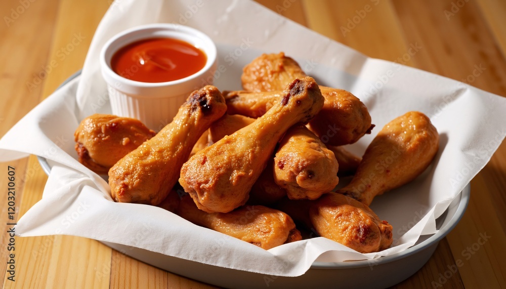 Crispy Fried Chicken Drumsticks: A Rustic, Golden-Brown Delight Crispy Fried Chicken Drumsticks: A Rustic, Golden-Brown Delight
