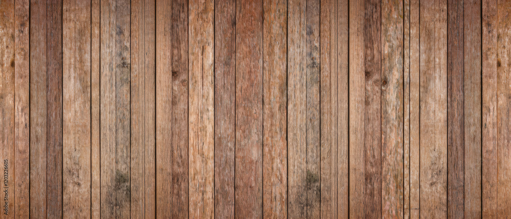 Fototapeta premium Textured background from natural wood pattern. Very large seamless texture of wooden material 