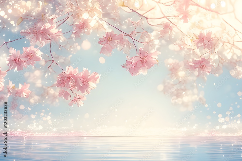 flowers and background,generation AI flowers and background,generation AI