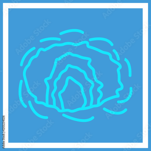 OpenPit Mine Icon Design