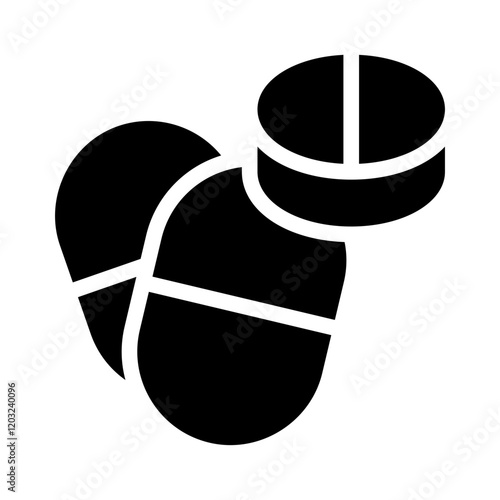 pill glyph icon