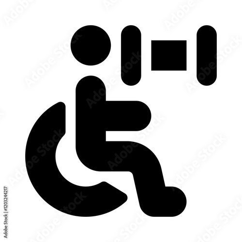 accessible glyph icon