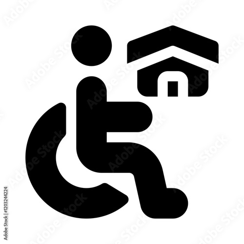 accessible glyph icon