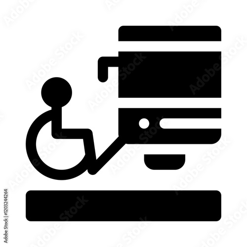 accessible glyph icon