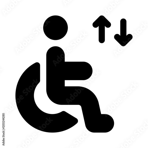 accessible glyph icon