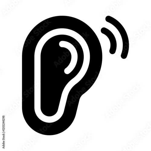 assistive glyph icon