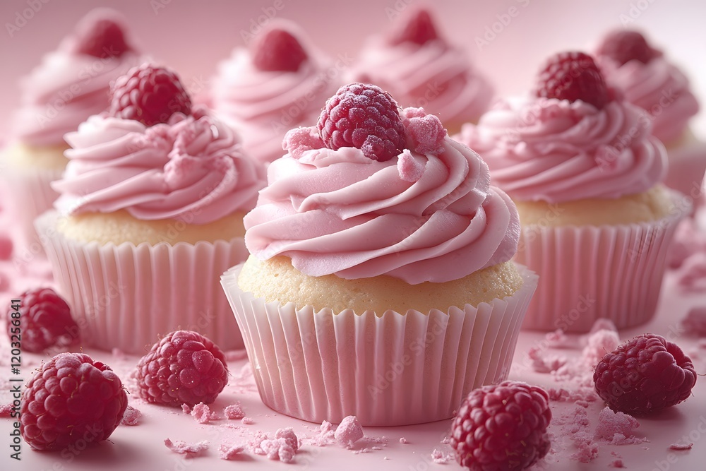 Delicious Pink Raspberry Cupcakes for Baking Inspiration and Dessert Ideas Delicious Pink Raspberry Cupcakes for Baking Inspiration and Dessert Ideas