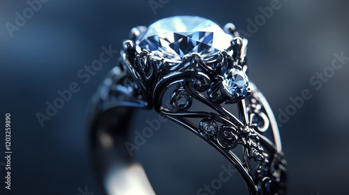 Close up of Fuya Diamond Ring photo