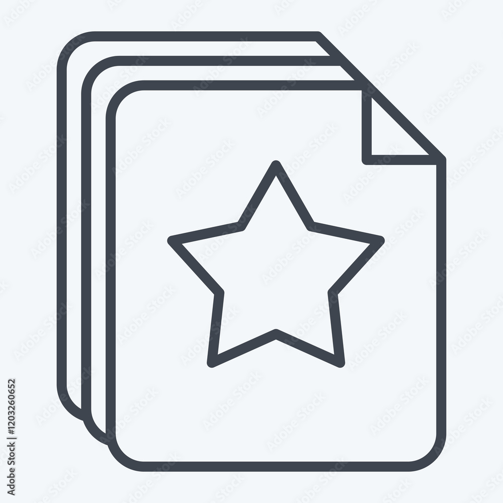Icon Color Papers. related to Kindergarten symbol. line style. design editable Icon Color Papers. related to Kindergarten symbol. line style. design editable
