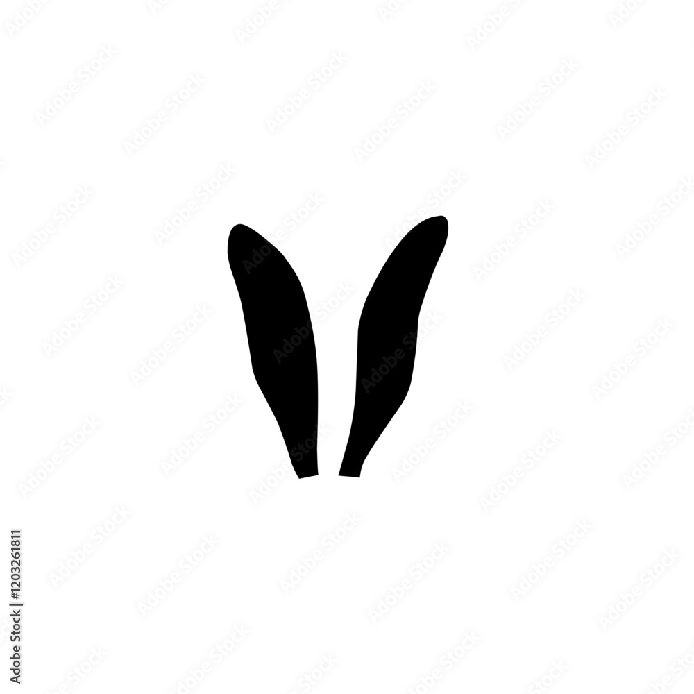 Rabbit Ears Silhouette Rabbit Ears Silhouette