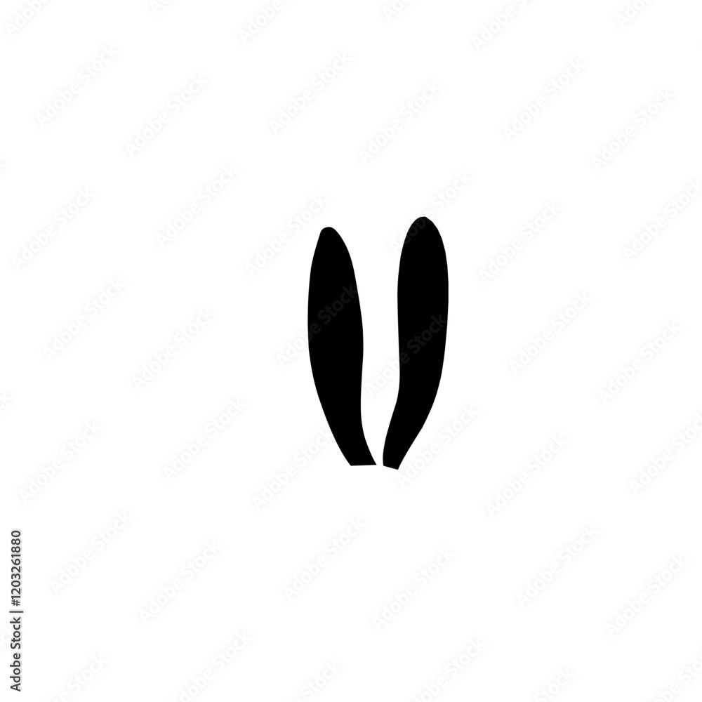 Rabbit Ears Silhouette Rabbit Ears Silhouette