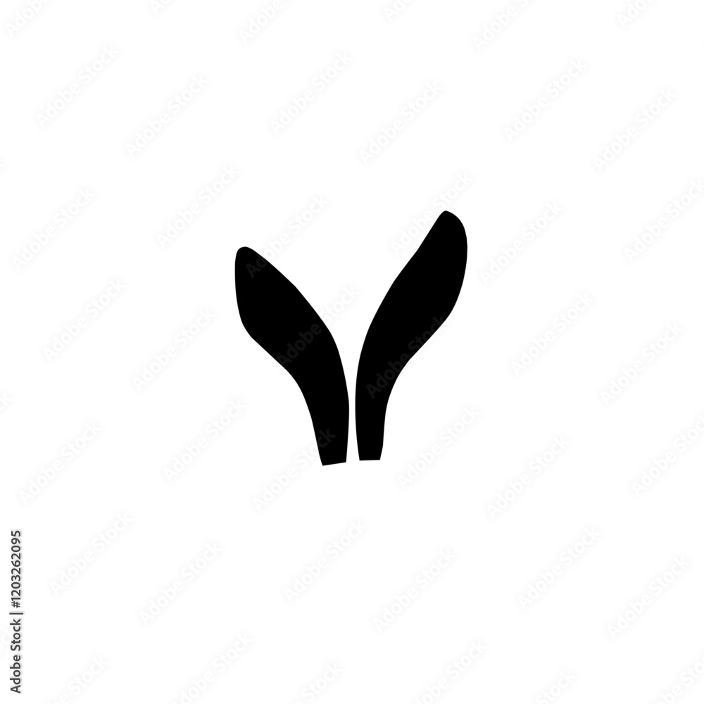 Rabbit Ears Silhouette Rabbit Ears Silhouette