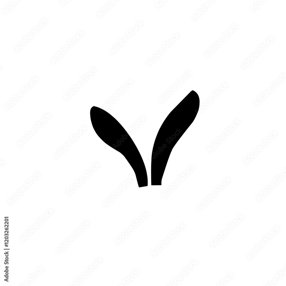 Rabbit Ears Silhouette Rabbit Ears Silhouette