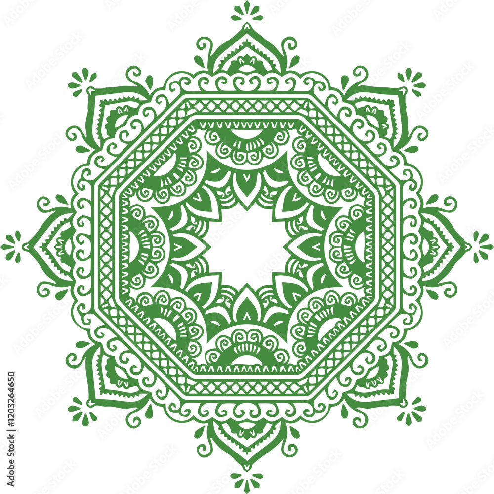 Beautiful flower art and mandala vector design Beautiful flower art and mandala vector design