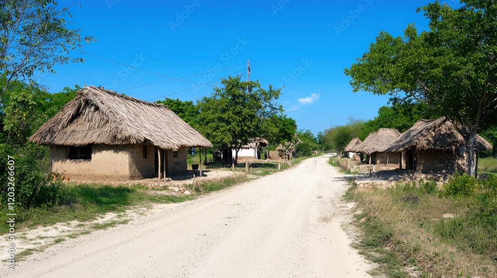Rural Village Landscape Rural Village Landscape