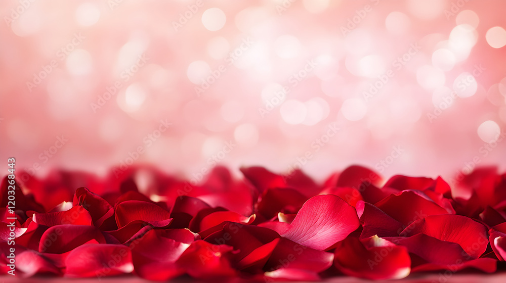 A close-up of red rose petals with a soft pink background blur A close-up of red rose petals with a soft pink background blur