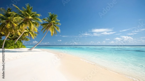 Tranquil Tropical Beach Scene