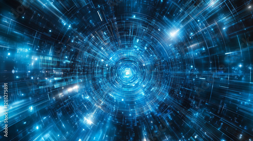 Sci-Fi Circular Structure