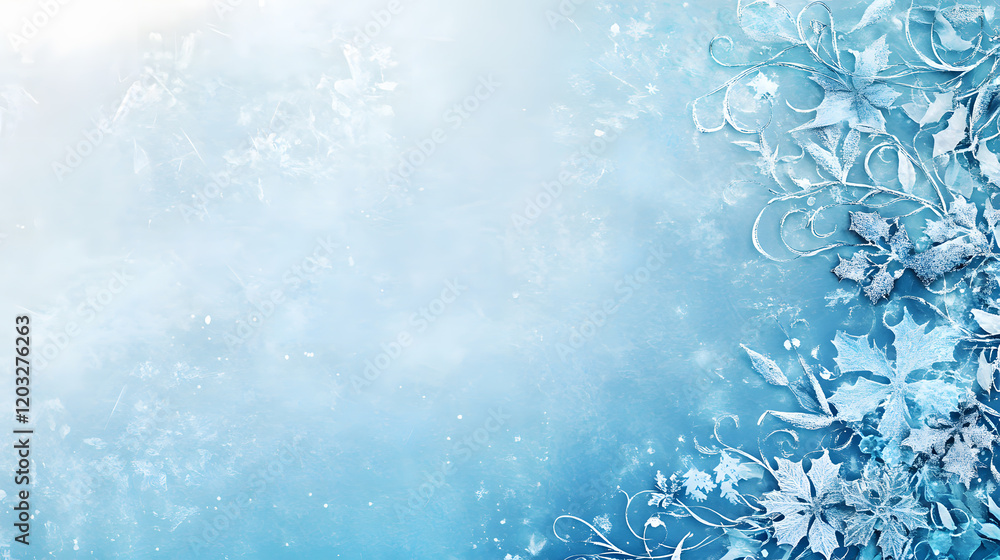 A misty, light blue atmosphere with soft glowing edges. A misty, light blue atmosphere with soft glowing edges.