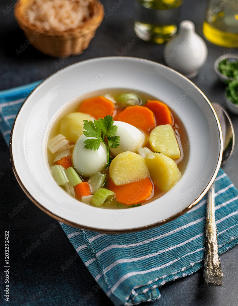 Sayur Sop. Indonesian Traditional Clear Soup Sayur Sop. Indonesian Traditional Clear Soup