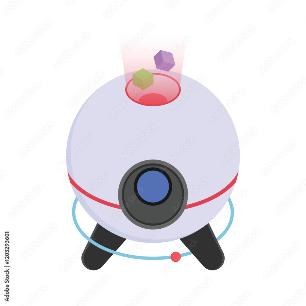 Get this amazing icon of futuristic robot in modern style Get this amazing icon of futuristic robot in modern style