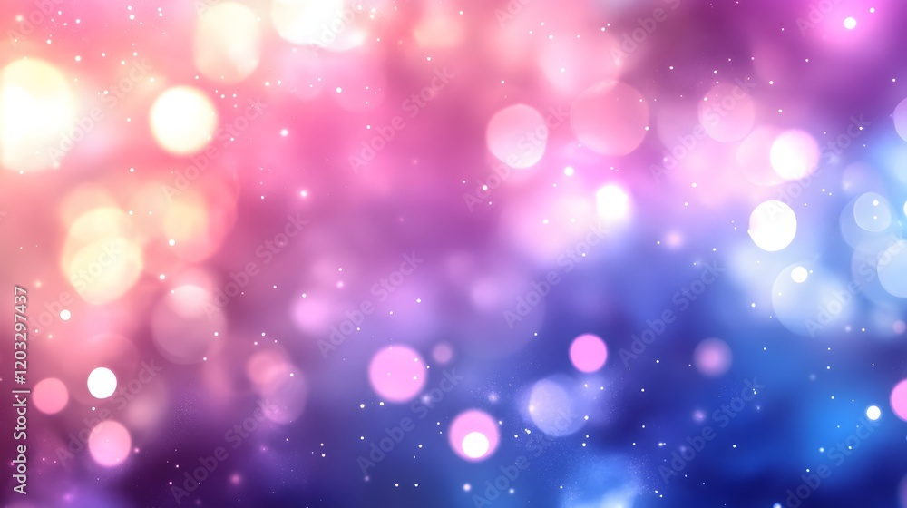 Abstract Pink Blue Bokeh Light Background Design Abstract Pink Blue Bokeh Light Background Design